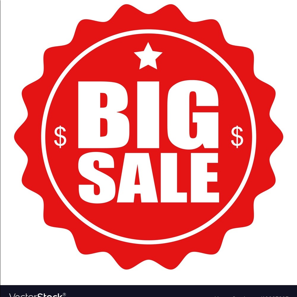 SALE SALE ON ALL ITEMS